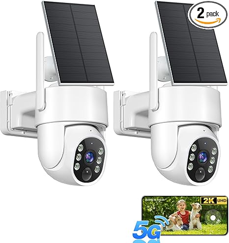 Solar Security Cameras Wireless Outdoor